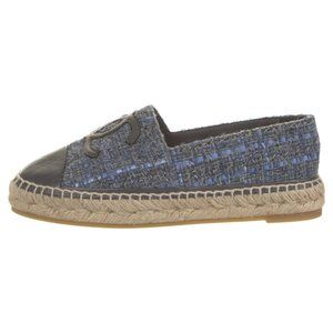 CHANEL Tweed Espadrilles